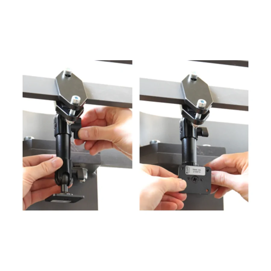 Bild 3 : 215979 : Brodit Grundhalterung / Sockelhalterung für Gabelstapler , Länge: 172mm, max Steg-Breite: 72mm, Kugelkopf: 20mm