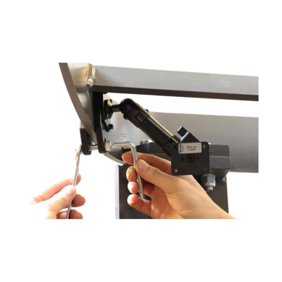 Bild 2 : 215981 : Brodit Grundhalterung / Sockelhalterung für Gabelstapler , Länge: 172mm, max Steg-Breite: 97mm, Kugelkopf: 20mm
