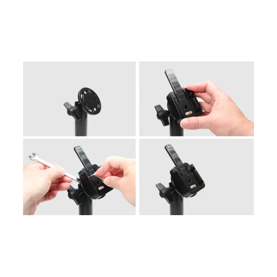 Bild 2 : 216006 : Brodit Drucker Halterung mit MultiMoveClip für ZEBRA ZD410
