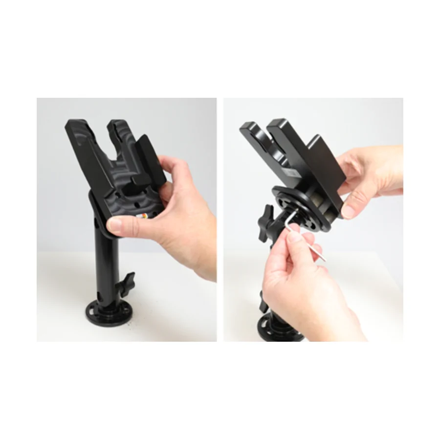 Bild 1 : 216013 : Brodit Scanner Halterung mit Vibrationsdämpfer für ZEBRA LI3608