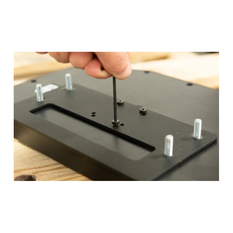 Bild 2 : 216059 : Brodit Tastatur und Monitor Halterung, mit VESA 75 / 100 + mehreren 5mm AMPS-Löchern