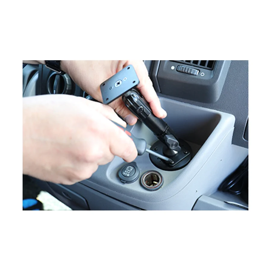 Bild 3 : 216060 : Brodit ProClip (extra stabil) für Dodge Ram ProMaster Van, ab Bj. 2014 bis 2021 (inkl. Sockelhalterung & Schrauben!)