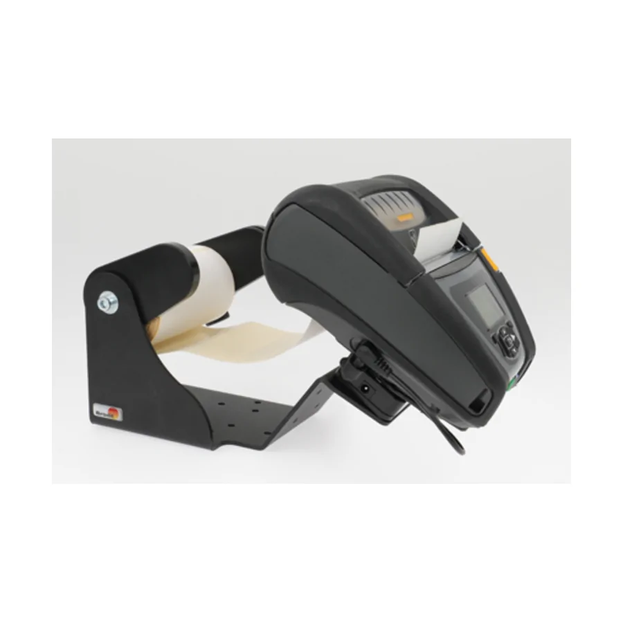 Bild 4 : 216145 : Brodit Drucker Halterung mit MultiMoveClip + Rollenhalter + Ladeadaptierung für ZEBRA ZQ630