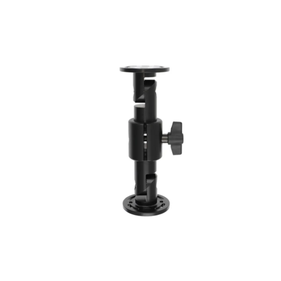 Bild 4 : 216160 : Brodit Komplettset / Sockelhalterung 7 Zoll (Gesamtlänge: 188mm), 2x Montageplatte rund 64mm, Feine Zahnung