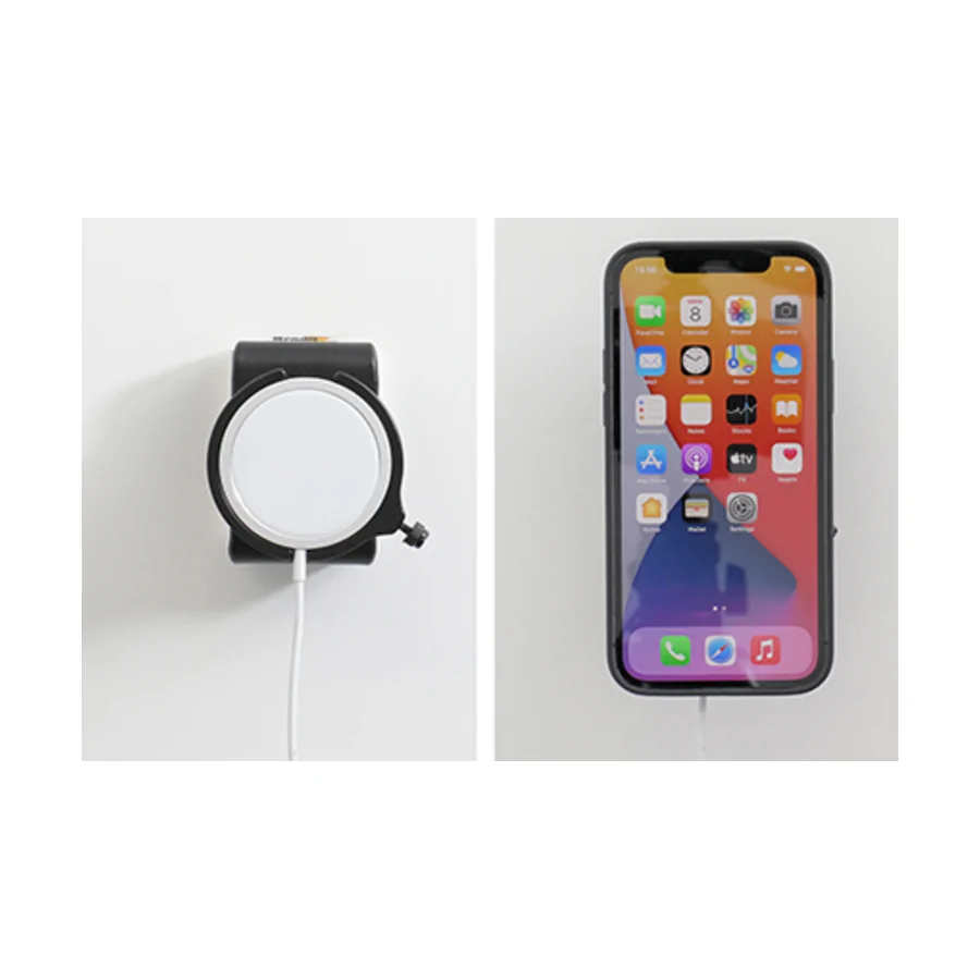 Bild 4 : 216175 : Brodit MagSafe MHXH3ZM/A Halter mit Kugelgelenk, passend für APPLE iPhone 13 Pro Max, inkl. USB 12/24V Ladegerät