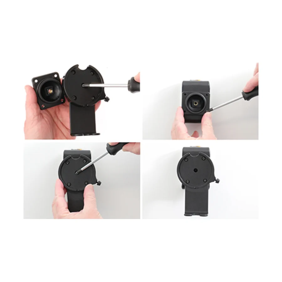 Bild 1 : 216177 : Brodit MagSafe MHXH3ZM/A Halter mit Kugelgelenk + untere Stütze, passend für APPLE iPhone 13 Pro Max, inkl. USB 12/24V Ladegerät