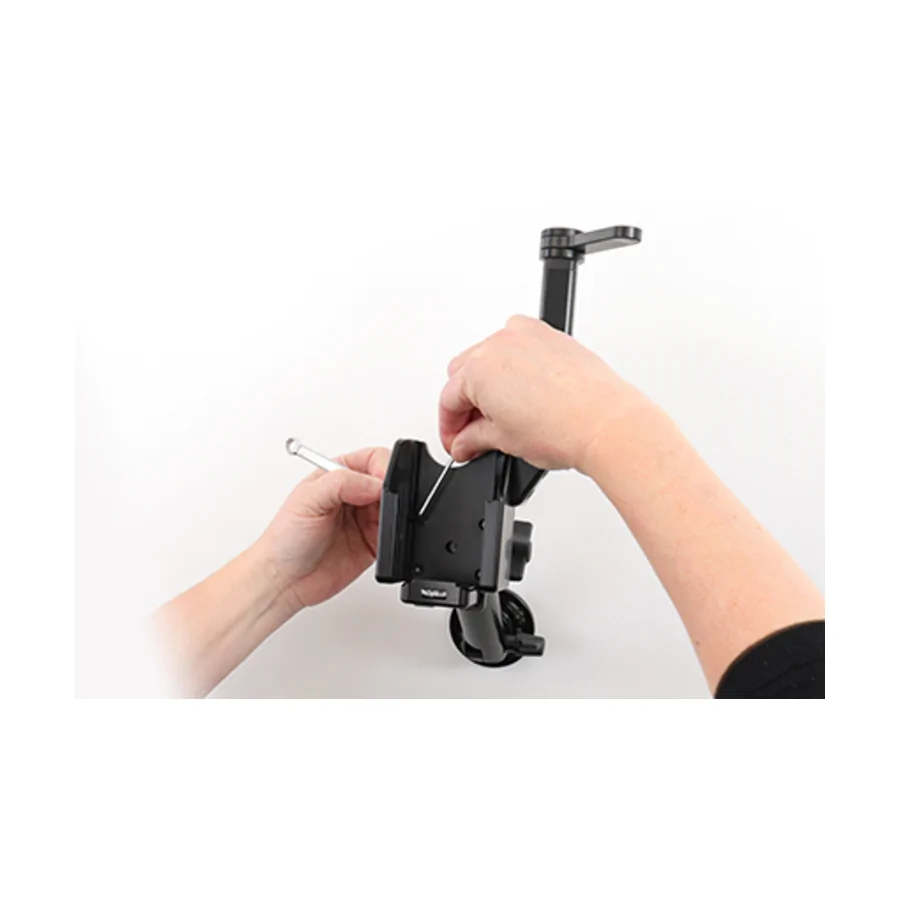 Bild 1 : 216200 : Brodit Halter für ZEBRA MC3300R RFID, mit schwenkbarer obere Stütze