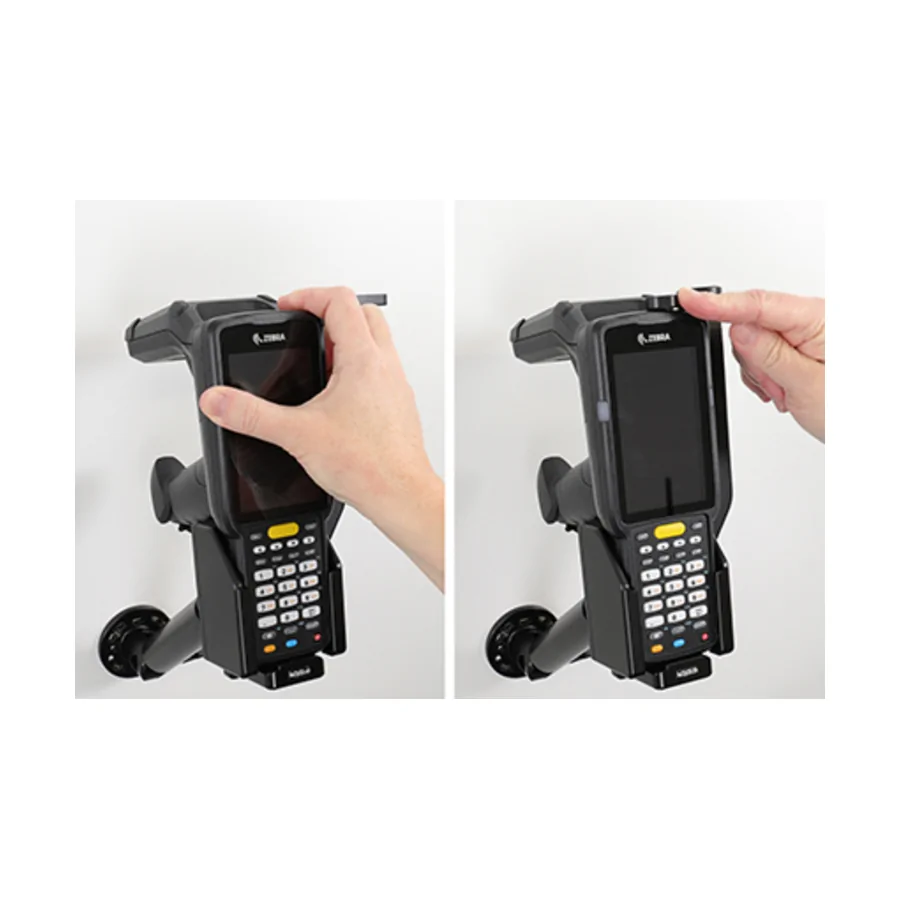 Bild 2 : 216200 : Brodit Halter für ZEBRA MC3300R RFID, mit schwenkbarer obere Stütze