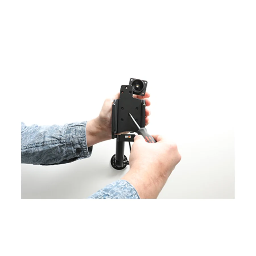 Bild 1 : 216211 : Brodit Halter Aktiv, 12/24V, für PANASONIC FZ-T1, Ladung über Pogo-Pins