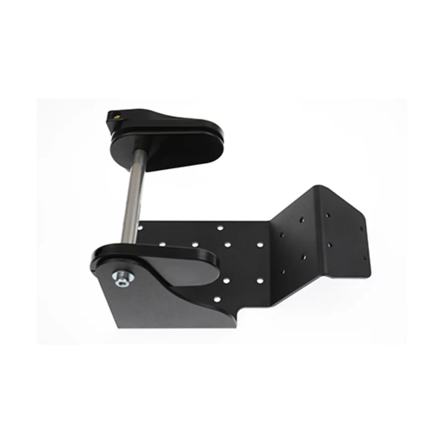 Bild 1 : 216298 : Brodit Universelle Drucker Halterung mit Etikettenrollen-Halterung / AMPS-Löcher