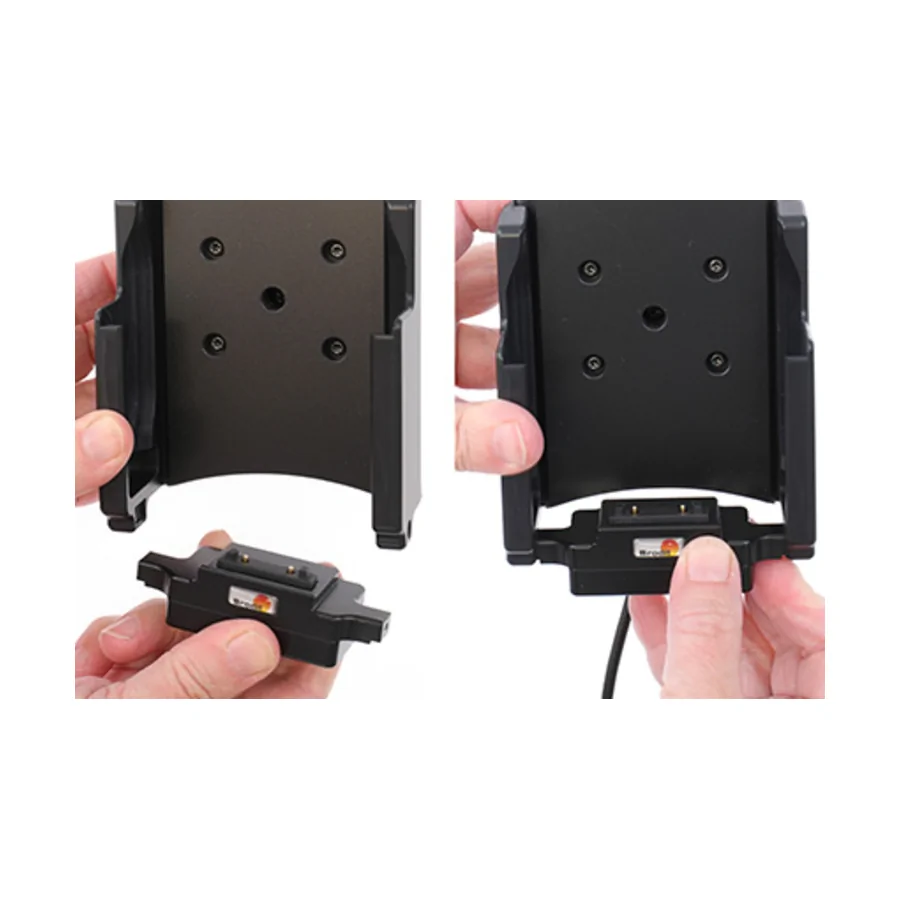 Bild 2 : 216304 : Brodit Modul-Upgrade 12/24V Ladung mit Zigarettenanzünder-Stecker als Zubehör für ZEBRA TC78, 3A, laden über Pogo-Pins