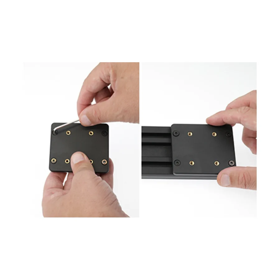 Bild 2 : 216310 : Brodit Grundhalterung / Sockelhalterung für Gabelstapler mit Toyota E-Bar Rail Schiene