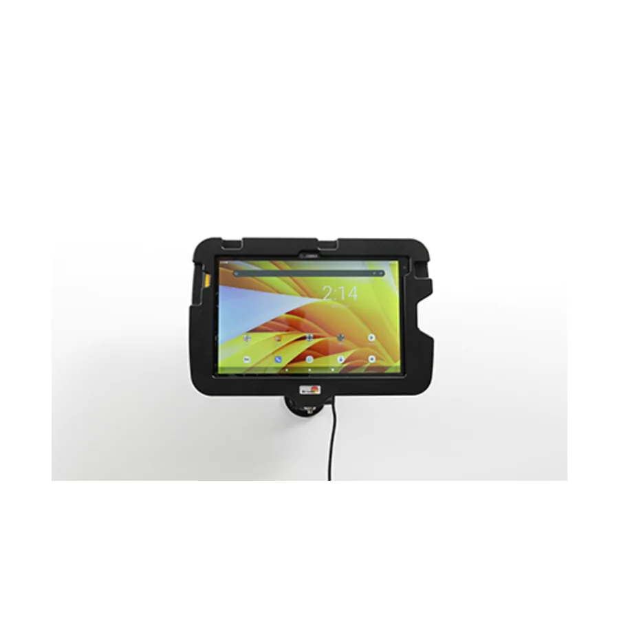 Bild 4 : 216320 : Brodit Tough Sleeve, festes Gehäuse als Wandhalter mit Ladeanschluss (USB Kabel) für ZEBRA ET45 10 Zoll, inkl. EUPD Ladegerät