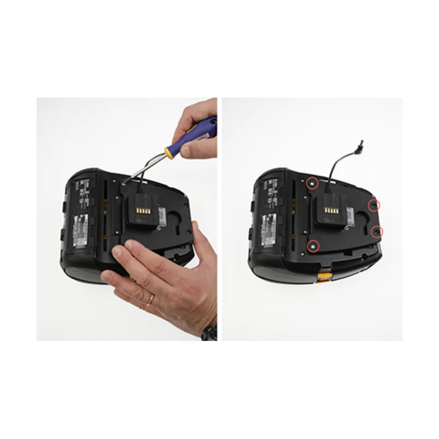 Bild 2 : 216359 : Brodit Drucker Halterung mit MultiMoveClip + Powerblock für ZEBRA ZQ630
