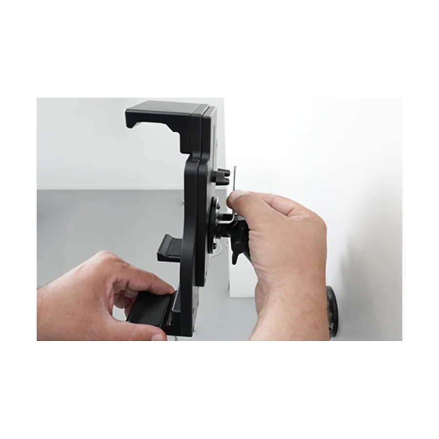 Bild 1 : 216407 : Brodit einstellbarer Tablet Halter f�r TECLAST T65 Max, 3-Punkt Befestigung, extra stabile Ausf�hrung, AMPS + VESA 75