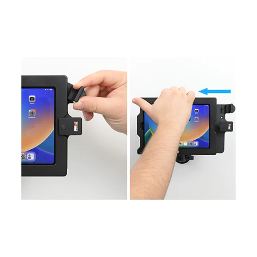 Bild 4 : 216413 : Brodit ModTek Dock (Grundhalter) für Apple Tablets, mit USB Hub (3x A + 1x C)