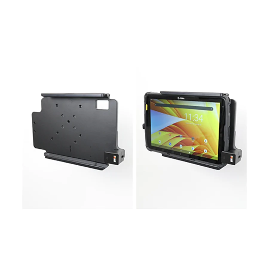 Bild 4 : 216459 : Brodit abschließbarer Halter mit USB-C Durchgangsanschluss, passend für ZEBRA ET45 10 Zoll, NUR für Geräte MIT Zebra Rugged Boot