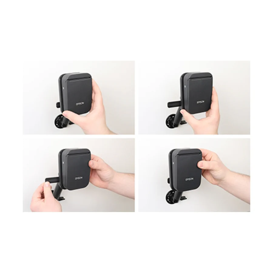 Bild 3 : 216460 : Brodit Drucker Halterung mit MultiMoveClip für EPSON TM-P20II