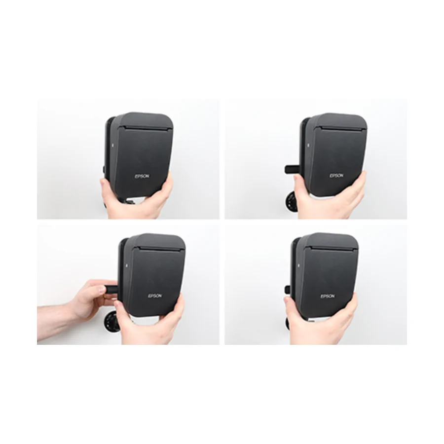 Bild 3 : 216461 : Brodit Drucker Halterung mit MultiMoveClip für EPSON TM-P80II