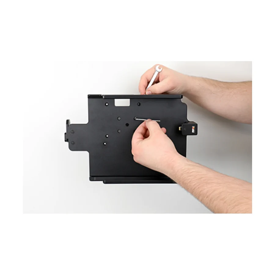 Bild 1 : 216466 : Brodit Halter mit Feder-Verschluss und USB-C Durchgangsanschluss, passend f�r ZEBRA ET60, nur f�r Android-Version, passt f�r Ger�te mit Standard- oder erweitertem Akku