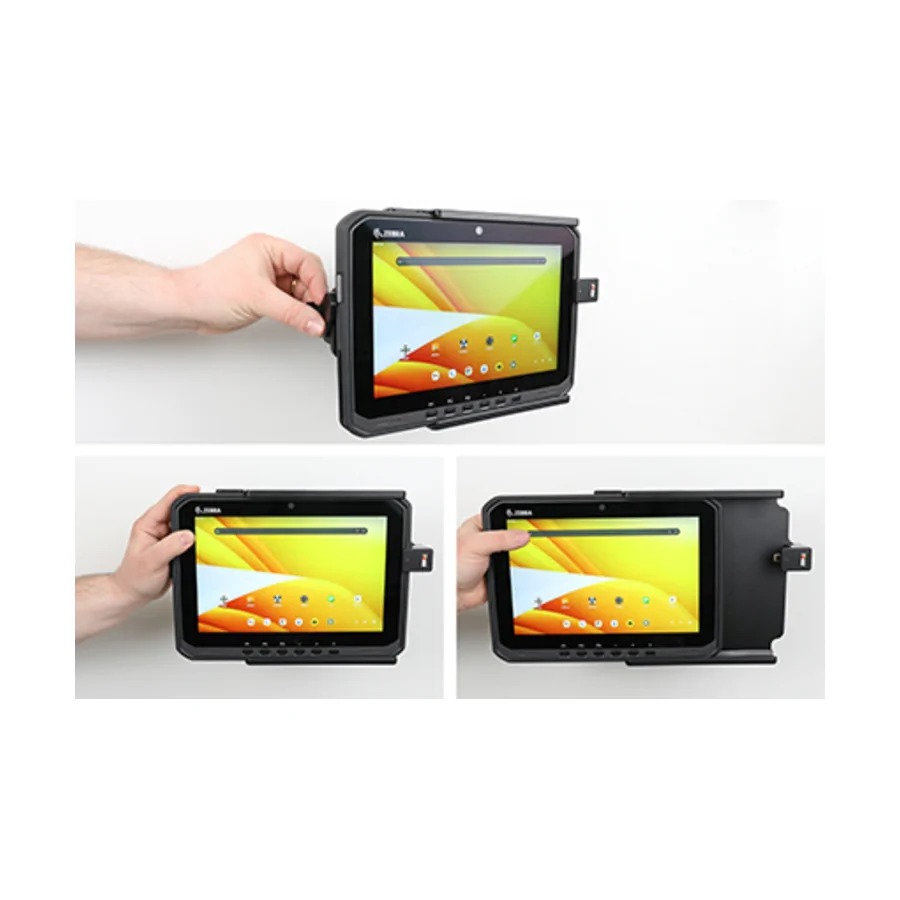 Bild 3 : 216466 : Brodit Halter mit Feder-Verschluss und USB-C Durchgangsanschluss, passend f�r ZEBRA ET60, nur f�r Android-Version, passt f�r Ger�te mit Standard- oder erweitertem Akku