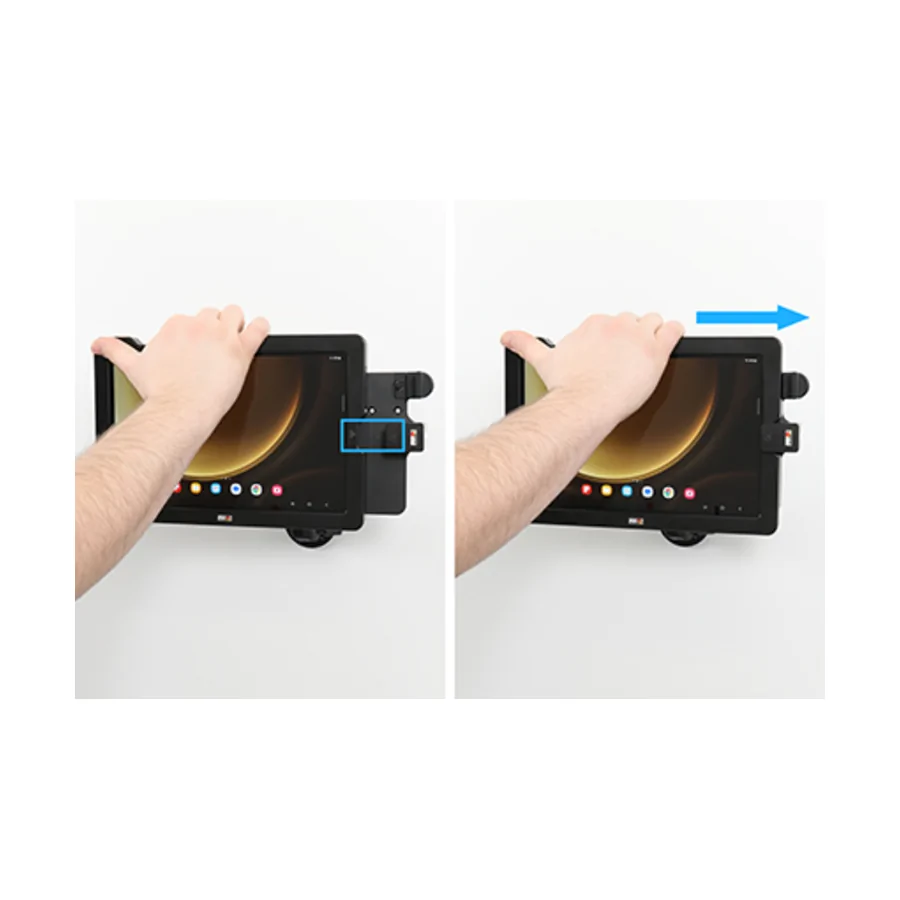 Bild 3 : 216485 : Brodit ModTek Hard Case für SAMSUNG Galaxy Tab S9 FE