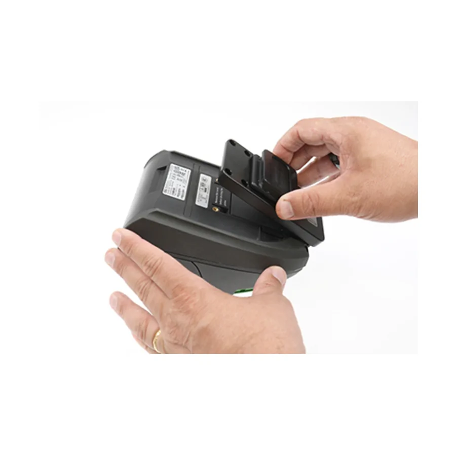 Bild 1 : 216494 : Brodit Drucker Halterung mit Rollenhalter für TSC Alpha 30L, für Rollen max. Durchmesser 127mm / Kerndurchmesser 25mm