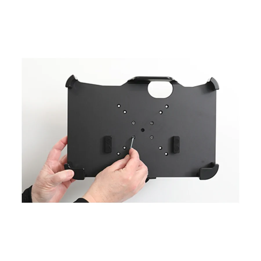 Bild 1 : 217025 : Brodit Halter für PEPPERL+FUCHS TAB-IND10, extra stabile Halterung! Für Geräte mit integriertem Scanner!