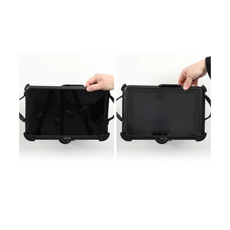 Bild 2 : 217025 : Brodit Halter für PEPPERL+FUCHS TAB-IND10, extra stabile Halterung! Für Geräte mit integriertem Scanner!