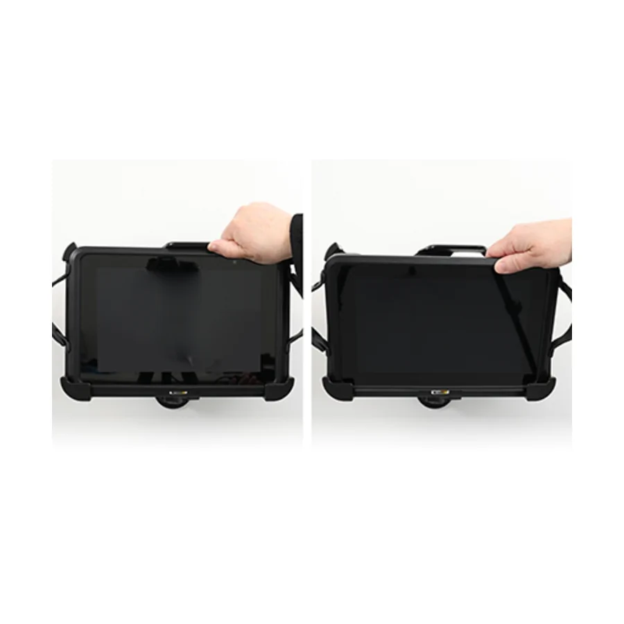 Bild 3 : 217025 : Brodit Halter für PEPPERL+FUCHS TAB-IND10, extra stabile Halterung! Für Geräte mit integriertem Scanner!