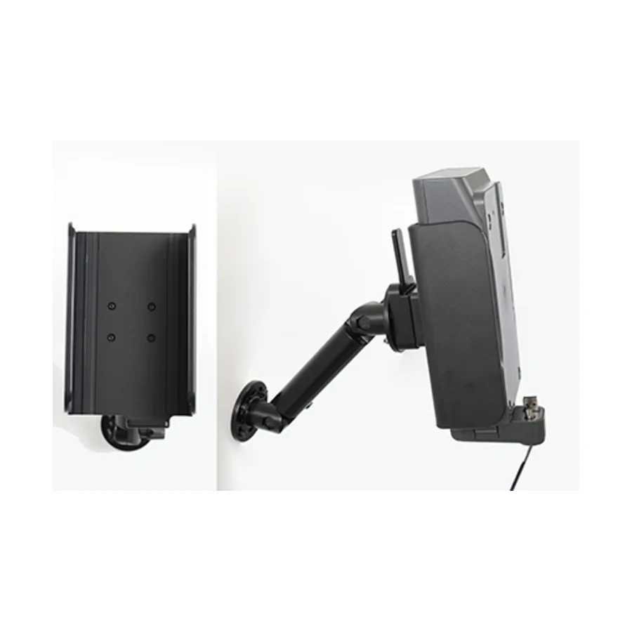 Bild 4 : 217058 : Brodit Drucker Halterung mit MultiMoveClip für ZEBRA ZD611, nur für Geräte mit Basisgehäuse (P1080383-602) und externem Akku (P1080383-603)