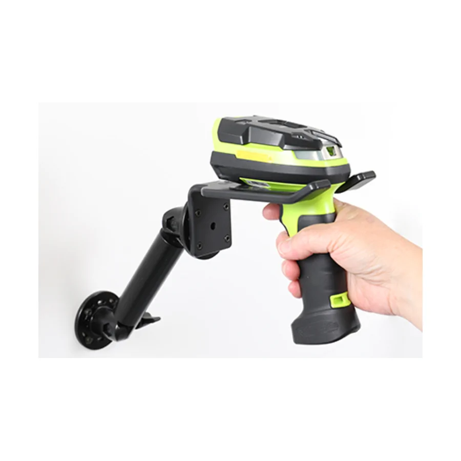 Bild 2 : 217059 : Brodit Scanner Halterung UNIVERSAL mit Ablagemulde / Ausschnitt für den Pistolengriff