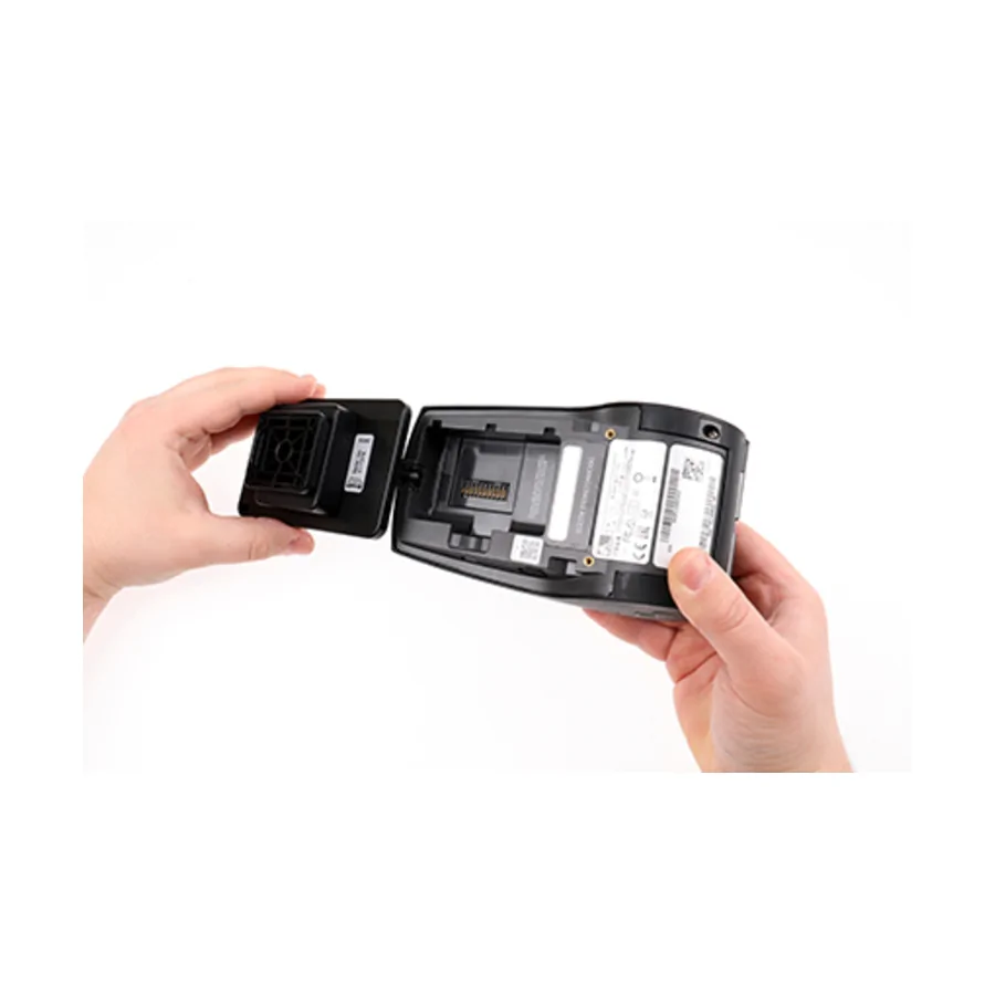 Bild 1 : 217078 : Brodit Drucker Halterung mit MultiMoveClip für ZEBRA QLN 320, für Geräte mit Batterie-Eliminator