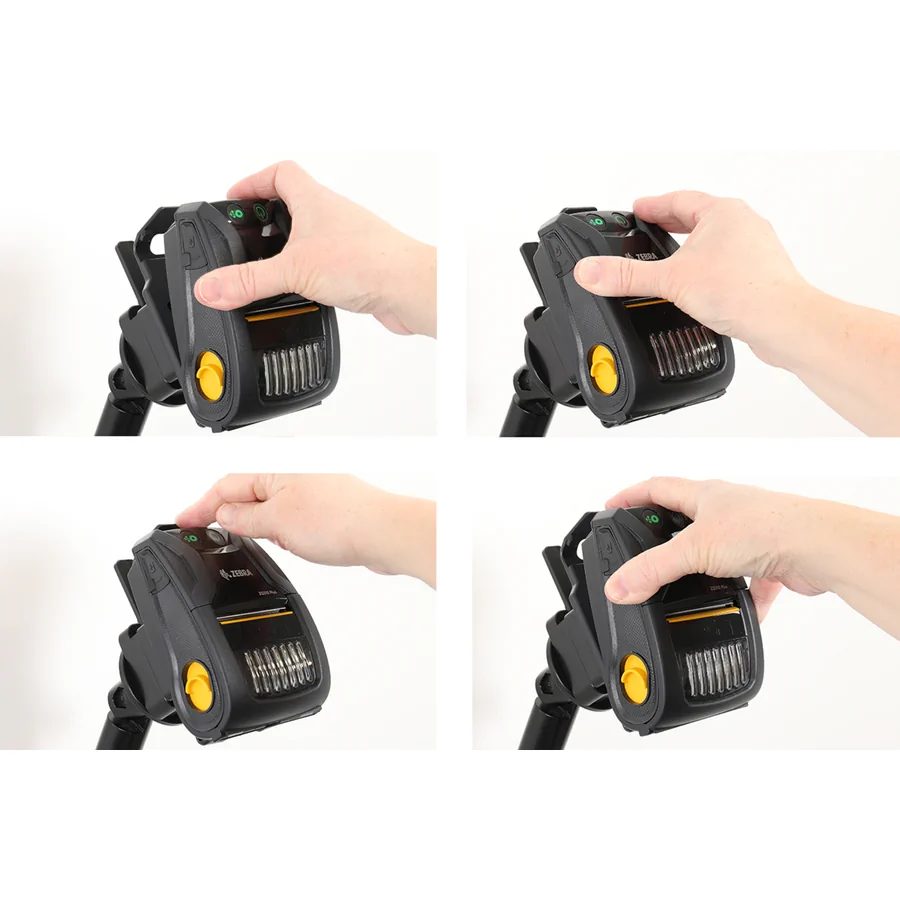Bild 2 : 217081 : Brodit Drucker Halterung mit MultiMoveClip für ZEBRA ZQ310 Plus