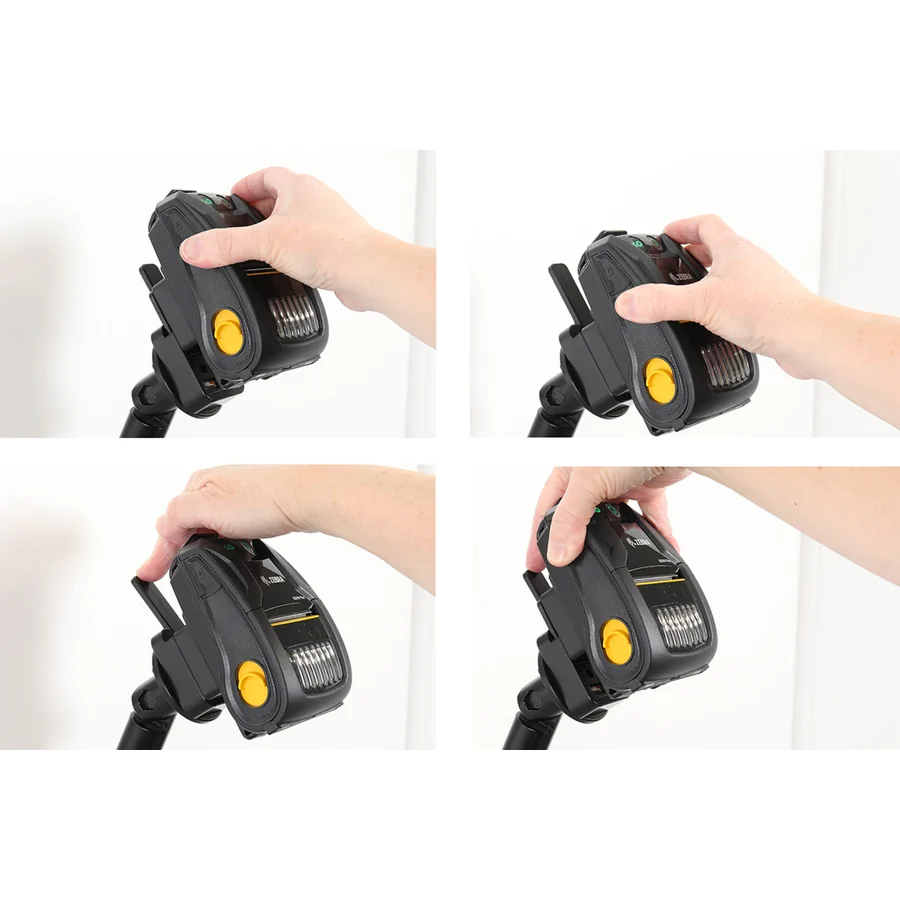 Bild 3 : 217081 : Brodit Drucker Halterung mit MultiMoveClip für ZEBRA ZQ310 Plus