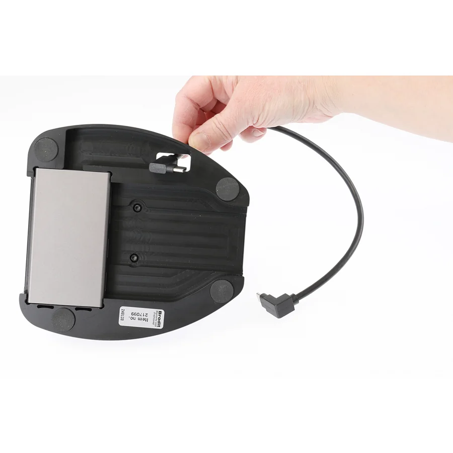 Bild 1 : 217099 : Brodit aktiver 8in1 MultiStand, Tisch-Ständer mit Multi-Port Anschlüssen (Netzwerk / HDMI / USB)