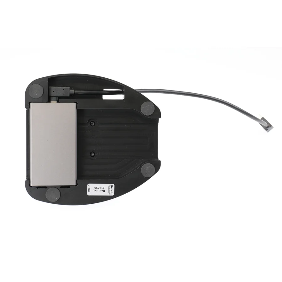 Bild 3 : 217099 : Brodit aktiver 8in1 MultiStand, Tisch-Ständer mit Multi-Port Anschlüssen (Netzwerk / HDMI / USB)