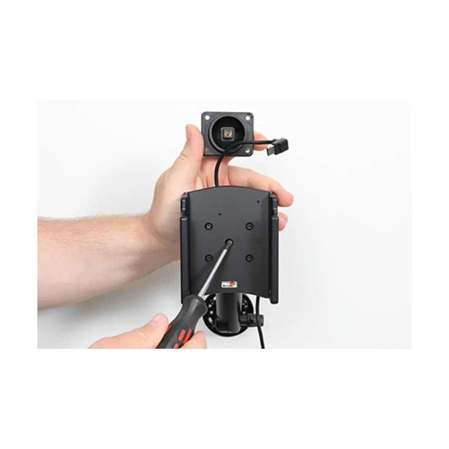 Bild 1 : 217106 : Brodit Halter Aktiv USB, 12/24V, für myPOS PRO, inkl. USB-Ladegerät
