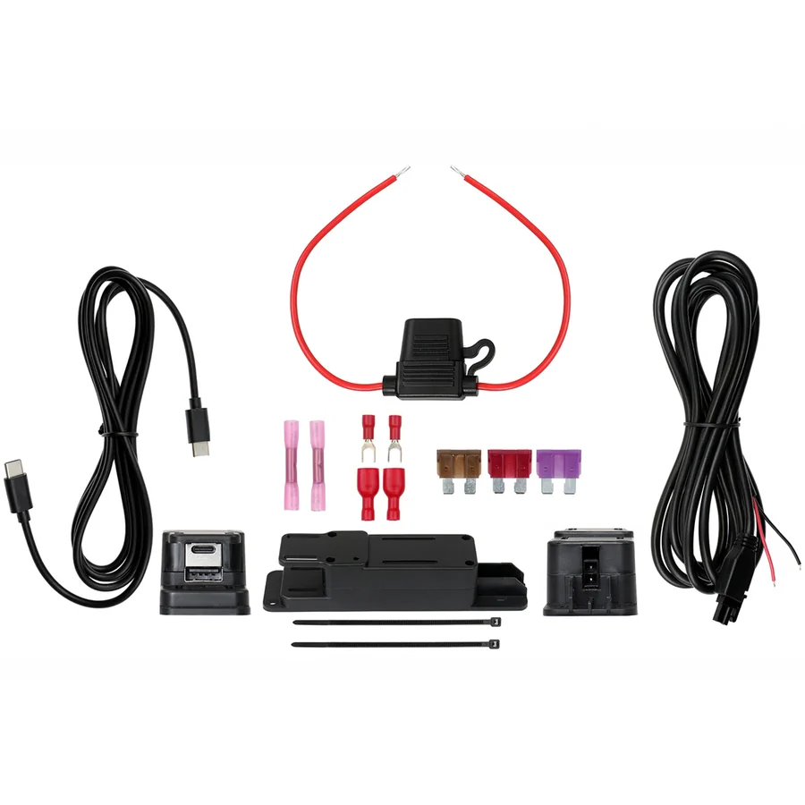 Bild 1 : 217155 : Brodit Ladeger�t 60W 12/24V mit IP811 Anschlu�kabel (Molex 2 polig) auf USB-C Ladekabel (gerade)