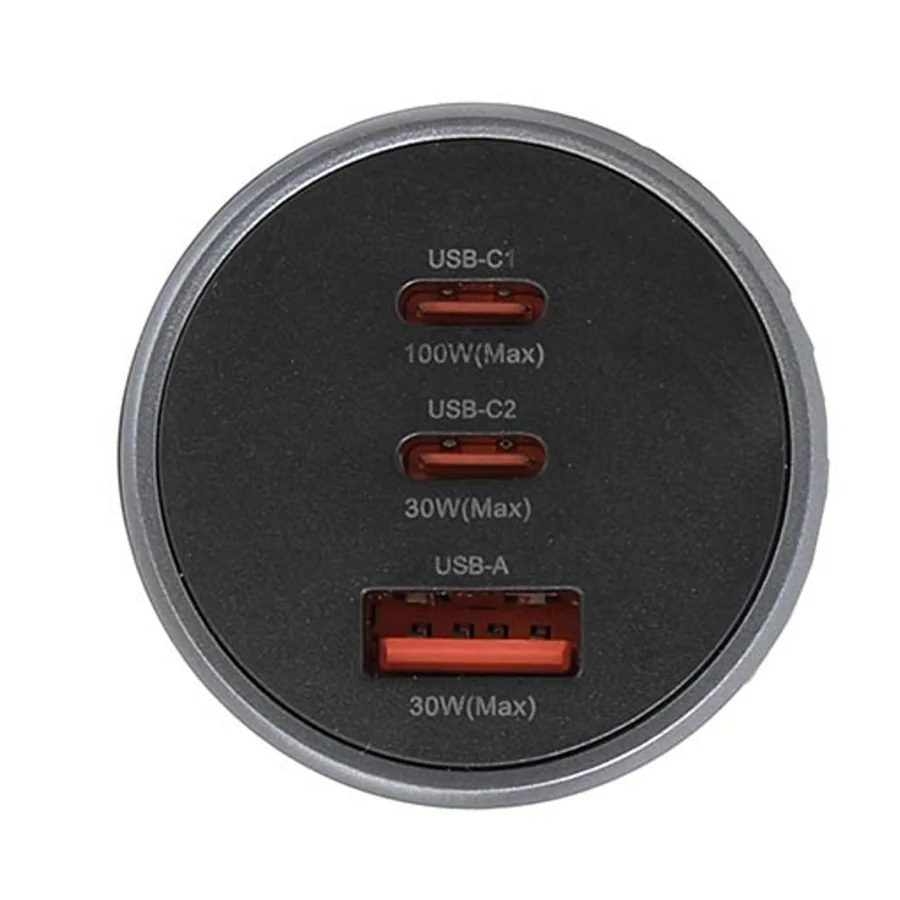 Bild 1 : 217190 : Brodit 12/24V USB Ladeger�t 3x USB (1x USB-A / 2x USB-C) / 160W / QC3.0