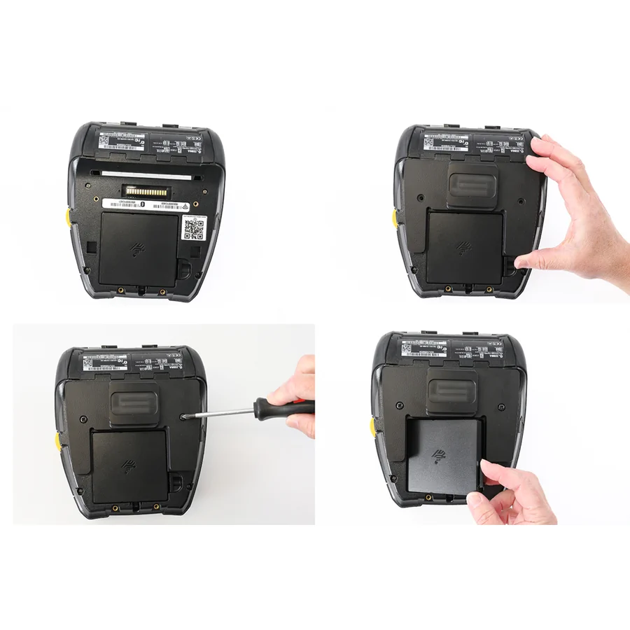 Bild 1 : 217208 : Brodit Drucker Halterung mit MultiMoveClip + Rollenhalter für ZEBRA ZQ630 Plus