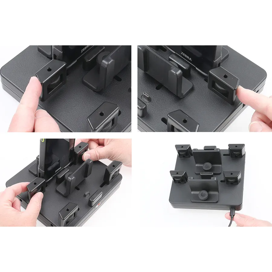 Bild 3 : 217230 : Brodit UNI USB-C, 2-fach Tischladegerät für HTC U11