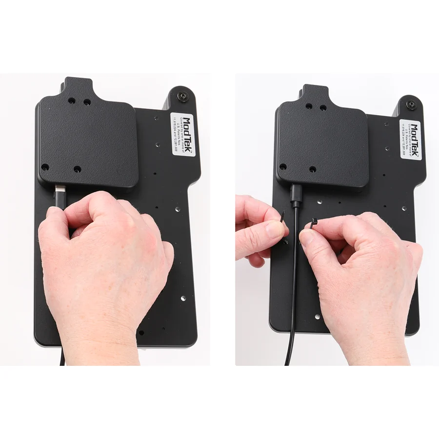 Bild 1 : 217247 : Brodit ModTek Dock (Grundhalter) für Android / Windows Smartphones, für Geräte mit einen USB-C Anschluss mit geringer Einbauhöhe