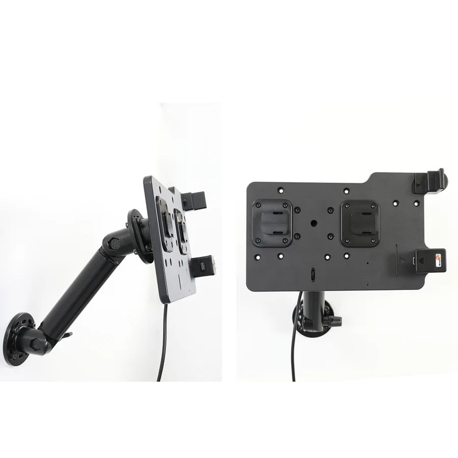 Bild 4 : 217247 : Brodit ModTek Dock (Grundhalter) für Android / Windows Smartphones, für Geräte mit einen USB-C Anschluss mit geringer Einbauhöhe