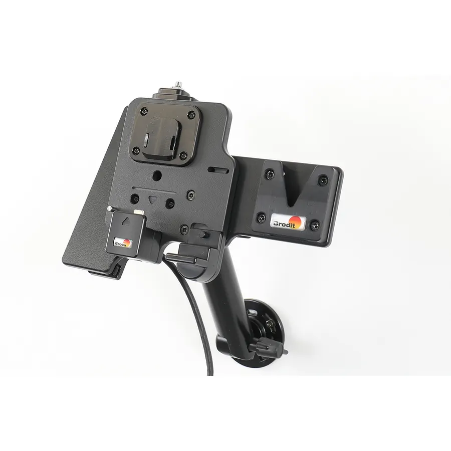 Bild 3 : 217266 : Brodit Universal V-Halterung, für Mobiltelefone, Pager und andere Produkte mit Halte-Knopf oder einer Clip-Halterung