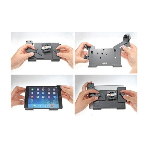 Bild 1 : 511615 : Brodit einstellbarer Tablet Halter fr APPLE iPad Mini, 4-Punkt Befestigung