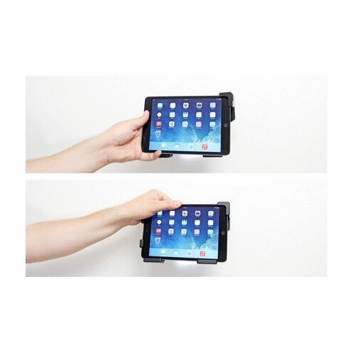 Bild 3 : 511615 : Brodit einstellbarer Tablet Halter , Universal: max. Breite: 185-245mm, Hhe: 108-173mm , 4-Punkt Befestigung