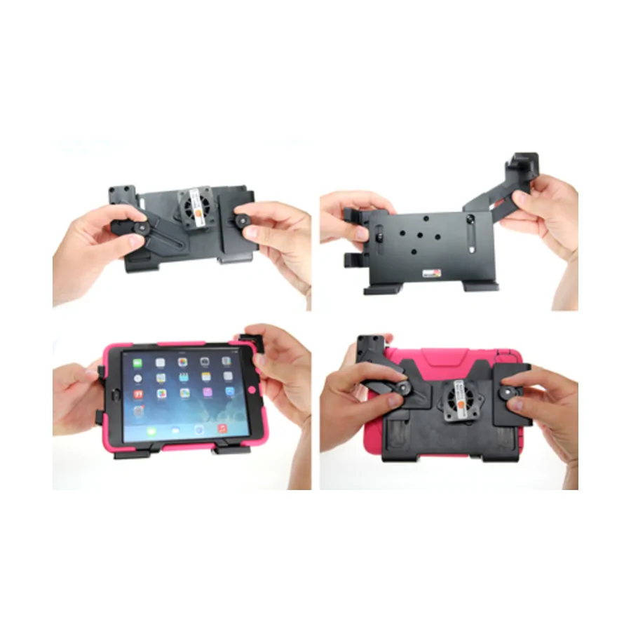 Bild 1 : 511625 : Brodit einstellbarer Tablet Halter f�r SAMSUNG Galaxy Tab Active 3, 4-Punkt Befestigung, geeignet f�r Ger�te mit Schutzh�llen!