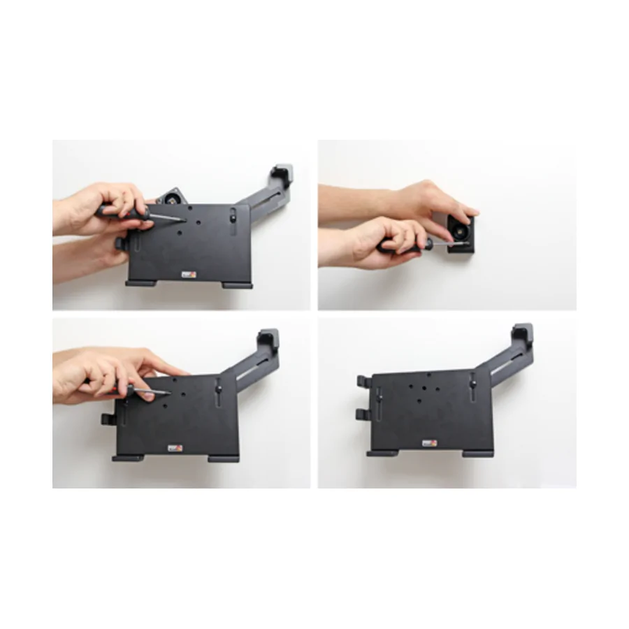 Bild 2 : 511626 : Brodit einstellbarer Tablet Halter f�r SAMSUNG Galaxy Tab Active 5 Pro, 4-Punkt Befestigung