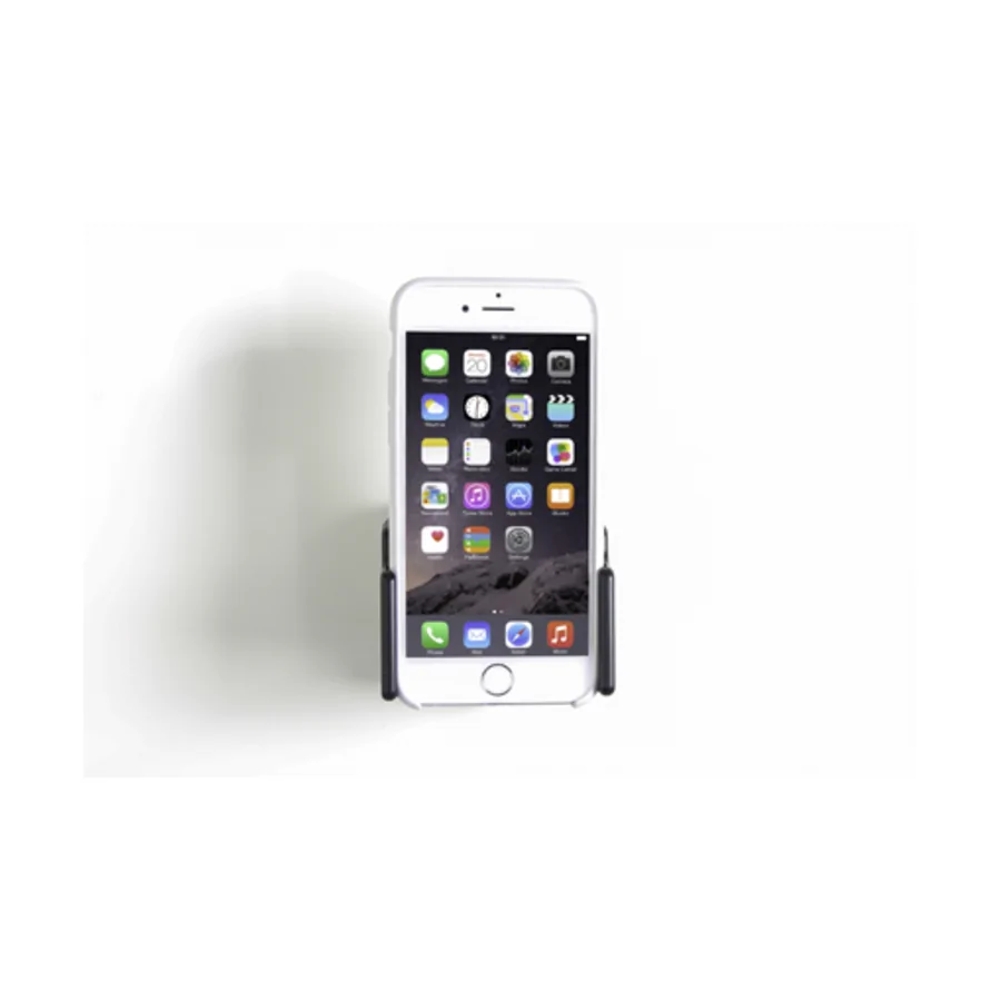Bild 4 : 511666 : Brodit einstellbarer Halter (seitlich) f�r APPLE iPhone SE (2022), f�r d�nne Schutzh�llen, max: Breite: 62-77mm, Dicke: 2-10mm